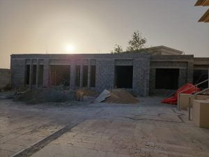 Photos during the implementation of the Villa Supplement in Dubai