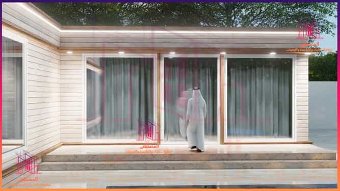 Man Entering Majlis in Dubai UAE Man Entering Majlis in Dubai UAE